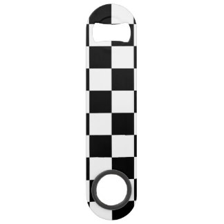 Motif Checkered noir et blanc