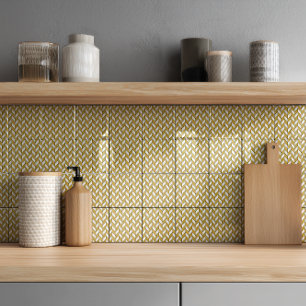Motif Chevron à Carreaux en Éclat Doré Élégant