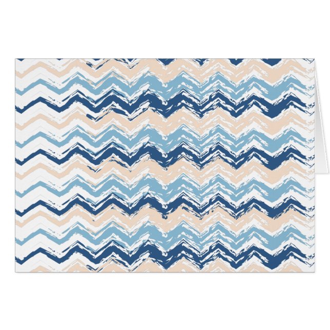 Motif Chevron de l'océan Pacifique (Devant horizontal)