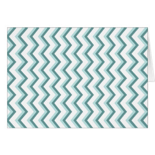 Motif Chevron ZigZag dans Mint Green