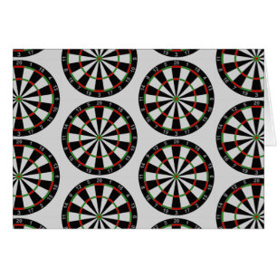 Motif cible fléchettes carrées
