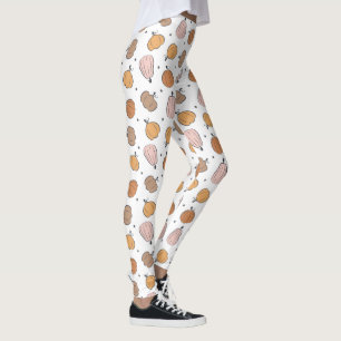 Motif Citrouille moderne - Leggings