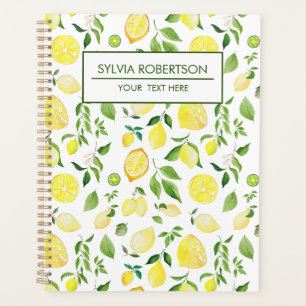 Motif Citrus Citron d'été personnalisé