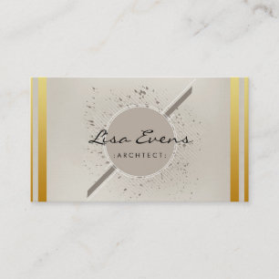 Motif classique Chevron Carte de visite subtil