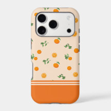 Motif classique de citrus fruit orange 