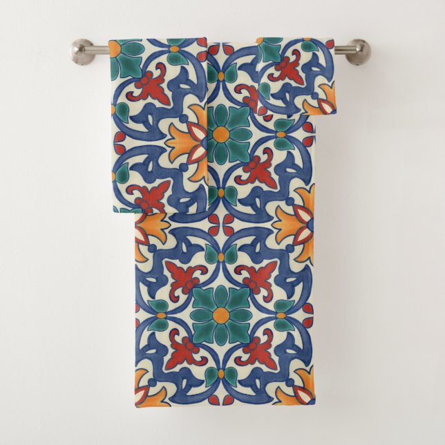 Motif coloré Azulejos (En situation)