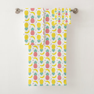 Motif coloré de fruit tropical