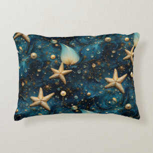 Motif Coussin d'accent océanique