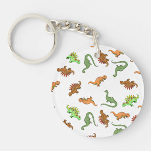Motif Cute Dinosaur