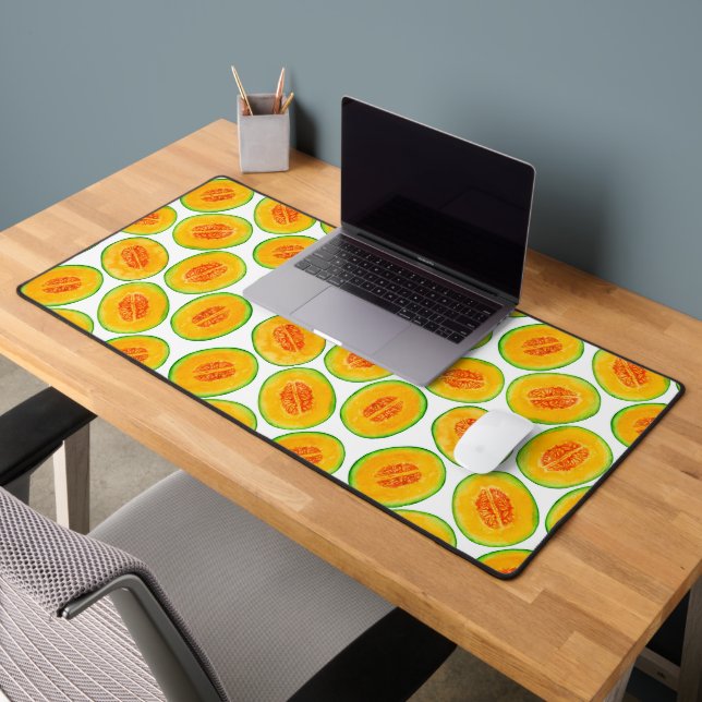 Motif d'aquarelle de tranches de melon (Bureau 2)
