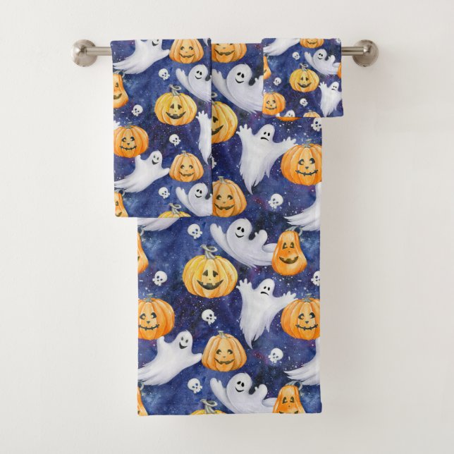 Motif d'aquarelle Halloween (En situation)