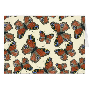 Motif d'aquarelle papillons