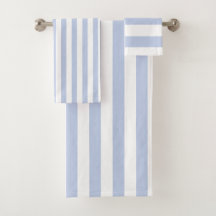 Motif d'art à rayures verticales bleu blanc doux