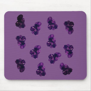 Motif d'art vectoriel améthyste  Tapis de souris