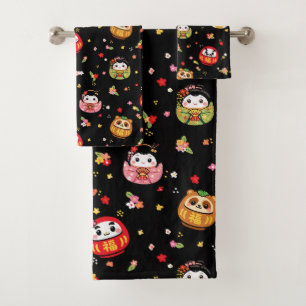 Motif daruma mignon