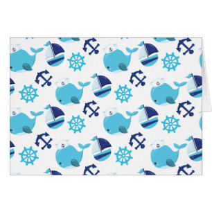 Motif De Baleines, Beaux Baleines, Baleines Bleues