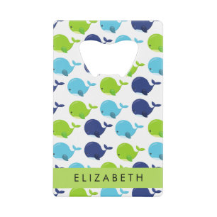 Motif De Baleines, Beaux Baleines, Votre Nom