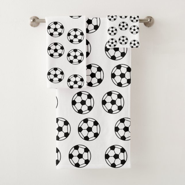 Motif de balle de football (En situation)