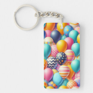 Motif de ballons colorés