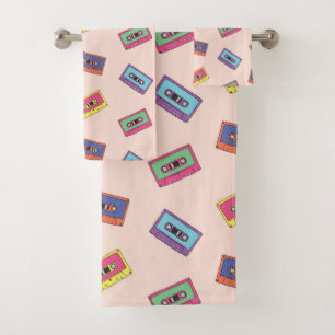 Motif de bande audio Retro Neon