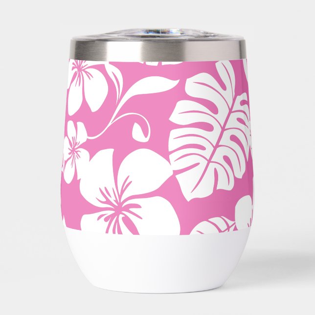 MOTIF DE BIKINI ROSE EN ROSE FLAMANT (Avant)