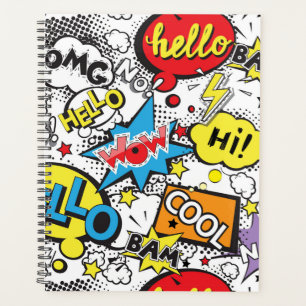 Motif de bulle de dialogue d'art pop de bande dess