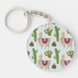 Motif de cactus et de lama de la collection   de