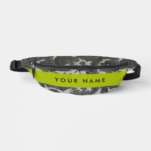 Motif de camouflage gris, Votre nom, Personnaliser