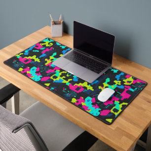 Motif de camouflage néon