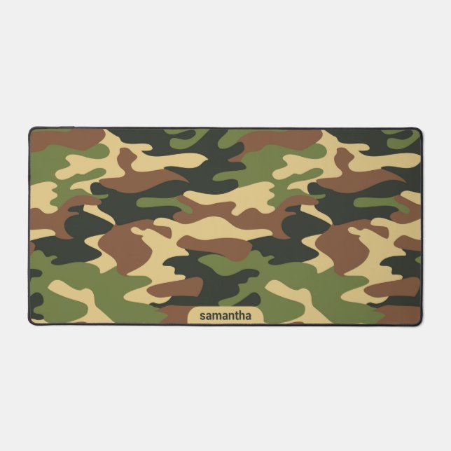 Motif de camouflage noir jaune et marron (Recto)