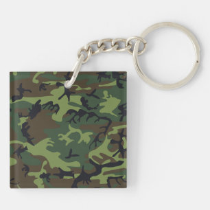 Motif de camouflage vert classique
