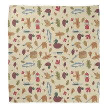Motif de camping Bandana