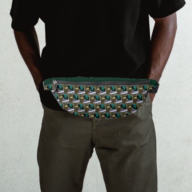 Motif de canard de Mallard à tête verte (In Situ)