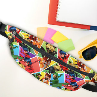 Motif de caractères couleur miquille