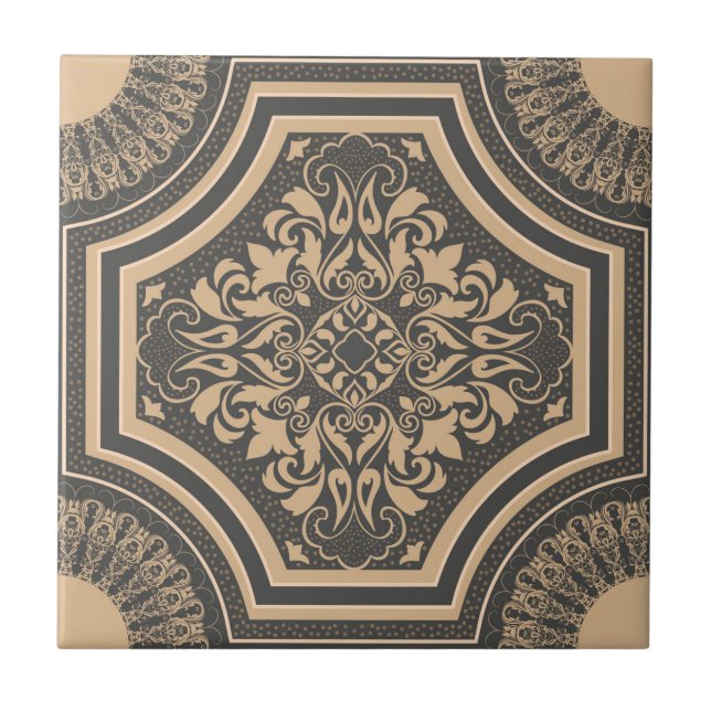 Motif de carreaux Mandala/marocain (Devant)