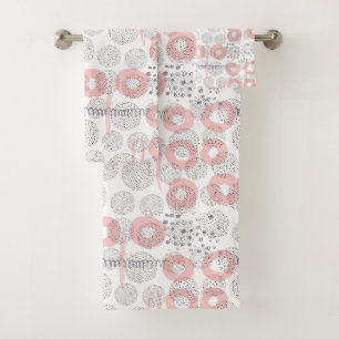 Motif de cercle de point de polka