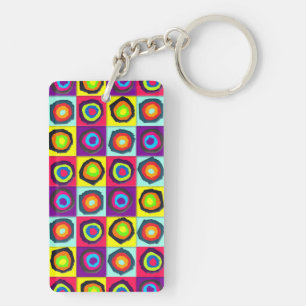 Motif de cercles colorés