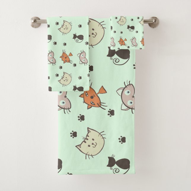 Motif de chat Kitty (En situation)