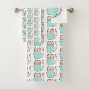 Motif de chats mignons