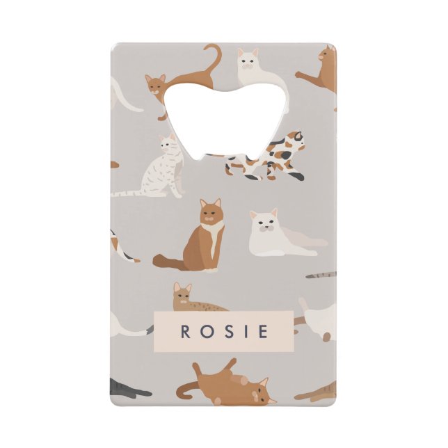 Motif de chats Monogram Charming Amoureux de les c (Devant)