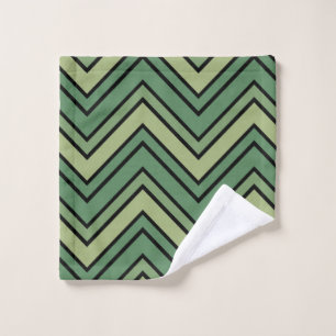 Motif de chevron vert
