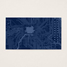 Motif de circuit Geek bleu