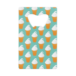 Motif de cône de glace à la vanille