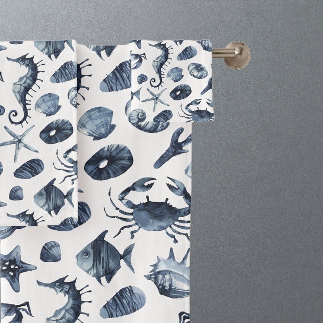 Motif de coque bleu marine (Créateur téléchargé)