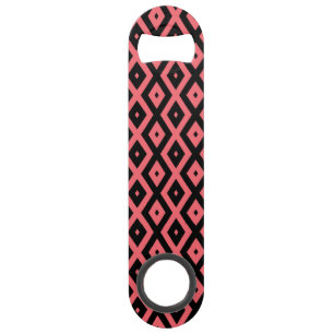 Motif de corail et de diamant noir