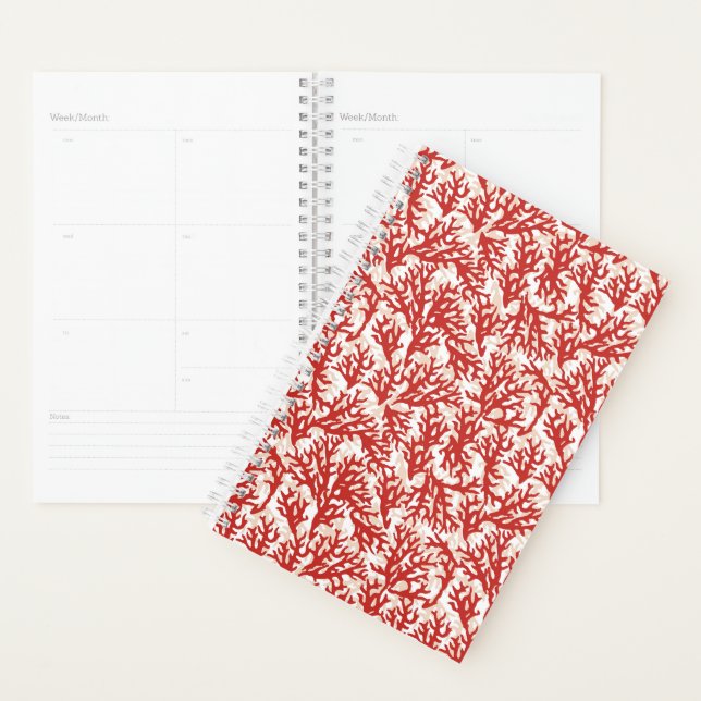 Motif de corail rouge (Devant avec enveloppe)