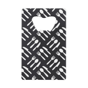 Motif de couteau de cuillère de fourchette