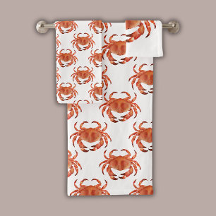 Motif de crabe côtier