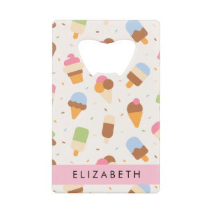 Motif de crème glacée, cône de crème glacée, Votre