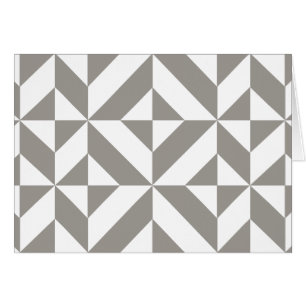 Motif de cube géométrique gris argenté